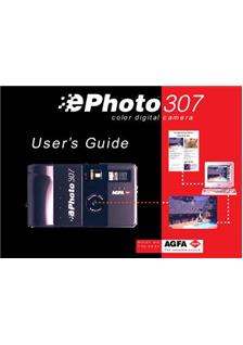 Agfa ePhoto 307 manual. Camera Instructions.